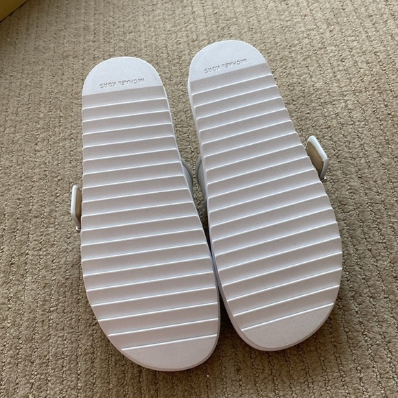 Michael Kors  Leather Slide Sandal - Picture 3 of 4